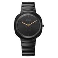 Titan Edge Squircle Quartz Analog Black Dial Ceramic Strap Watch For Women - image number 0
