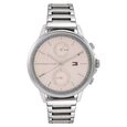 Tommy Hilfiger Quartz Multifunction Pink Dial Stainless Steel Strap Watch for Women - image number 0