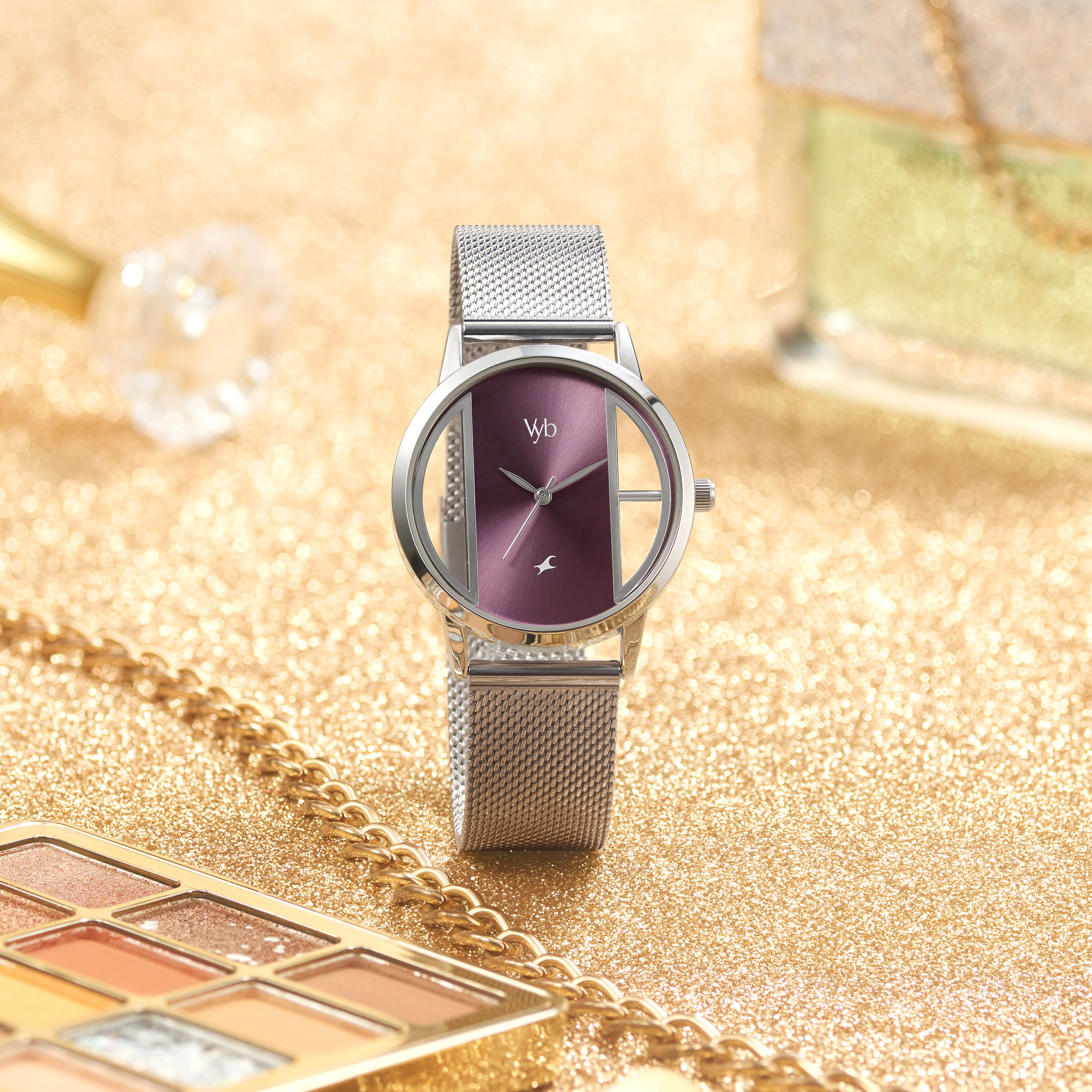 Fastrack female on sale wrist watch