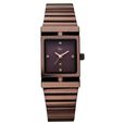 Vyb Showstopper By Fastrack Quartz Analog Brown Dial Brown Stainless Steel Strap Watch For Girls - image number 1