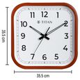 Titan Clocks - Time Craft Collection - Round - image number 3