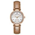 Kenneth Cole Quartz Multifunction Mother of Pearl Dial Leather Strap Watch for Women - image number 0