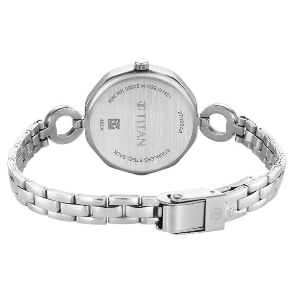 Titan Karishma Silver Dial Watch for Women - image number 4