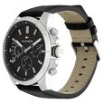 Tommy Hilfiger Quartz Analog Black Dial Leather Strap Watch for Men - image number 2
