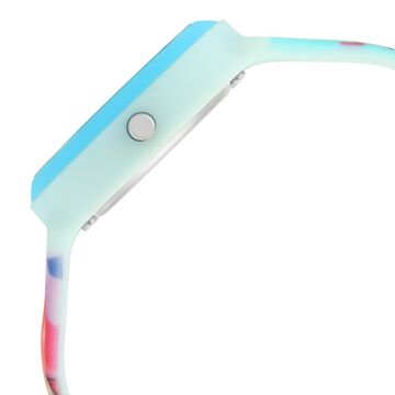 Zoop Zoop Frozen Quartz Analog Multicoloured Dial Multicoloured PU Strap Watch For Kids