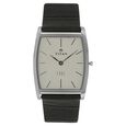 Titan Quartz Analog Silver Dial Leather Strap Watch for Men - image number 0
