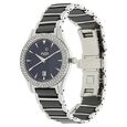 Xylys Swiss Analog with Date Two Toned Stainless Steel And Ceramic Strap Black Dial Watch For Women - image number 1