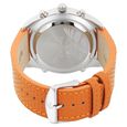 Fastrack Quartz Analog Digital Orange Dial Leather Strap Watch for Guys - image number 3