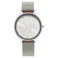 Fastrack I Love Me Quartz Analog Silver Dial Leather Strap Watch for Girls - image number 1