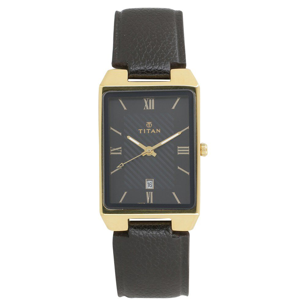 Titan watch rectangular cheap