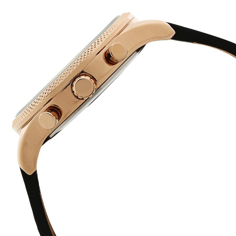 Lee Cooper Quartz Multifunction Black Dial Leather Strap Watch for Men - image number 2