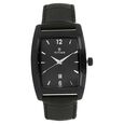 Titan Quartz Analog with Date Silver Dial Leather Strap Watch for Men