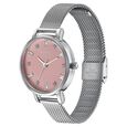 Sonata Poze Quartz Analog Pink Dial Mesh Strap Watch for Women - image number 3