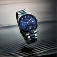Titan Classique Suave Analog with Blue Dial Blue Leather Strap Watch for Men