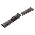22 mm Brown Genuine Leather Straps for Men - image number 3
