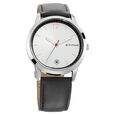 Titan Workwear Silver Dial Analog with Date Leather Strap Watch for Men - image number 0