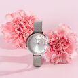 Sonata Poze Quartz Analog Silver Dial Metal Strap Watch For Women - image number 0