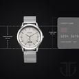 Titan Karishma Quartz Analog Silver Dial Stainless Steel Strap Watch for Men - image number 2