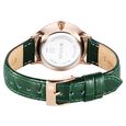 Titan Bright Leathers Green Dial Analog with Date Leather Strap Watch for Women - image number 4