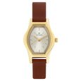 Titan Quartz Analog Silver Dial Stainless Steel Strap Watch for Women