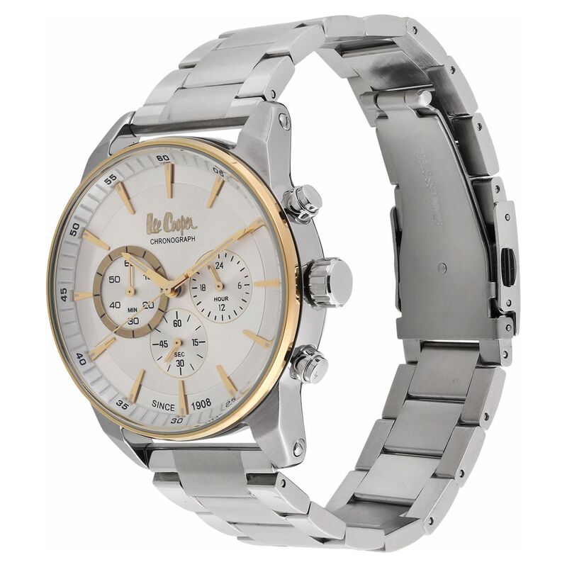 Lee Cooper Silver Dial Chronograph Watch for Men - image number 1