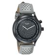 Poze By Sonata Quartz Analog Two Toned Dial Grey PU Leather Strap Watch For Men - image number 2