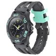 SF Quartz Analog Black Dial PU Strap Watch for Men - image number 1