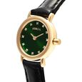 Titan Nebula Vintage 18k Gold Analog with Diamond Studded Indices Watch for Women - image number 1