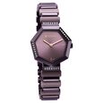 Titan Glitz Rose Gold Dial Analog Metal and Plastic Strap watch for Women
