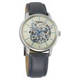 Titan Automatic Champagne Dial Blue Leather Strap Watch for Men - image number 1