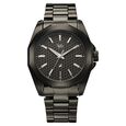 Vyb Challenger By Fastrack Quartz Analog Grey Dial Grey Stainless Steel Strap Watch For Guys - image number 1