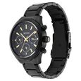 Titan Regalia Opulent Multifunction Black Dial Black Stainless Steel Strap Watch For Men - image number 3