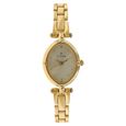 Titan Quartz Analog Silver Dial Stainless Steel Strap Watch for Women
