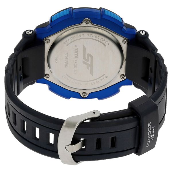 SF Digital Dial Plastic Strap Watch for Men - image number 3