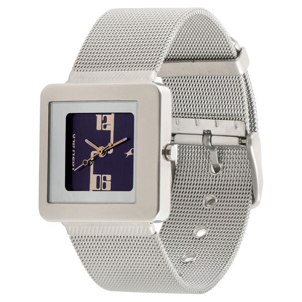 Fastrack Quartz Analog Blue Dial Stainless Steel Strap Watch for Girls - image number 1