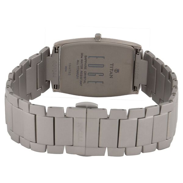 Titan Edge Quartz Analog Silver Dial Watch For Men - image number 2