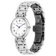 Titan Eminence Workwear Quartz Analog White Dial Silver Metal Strap Watch For Women - image number 2