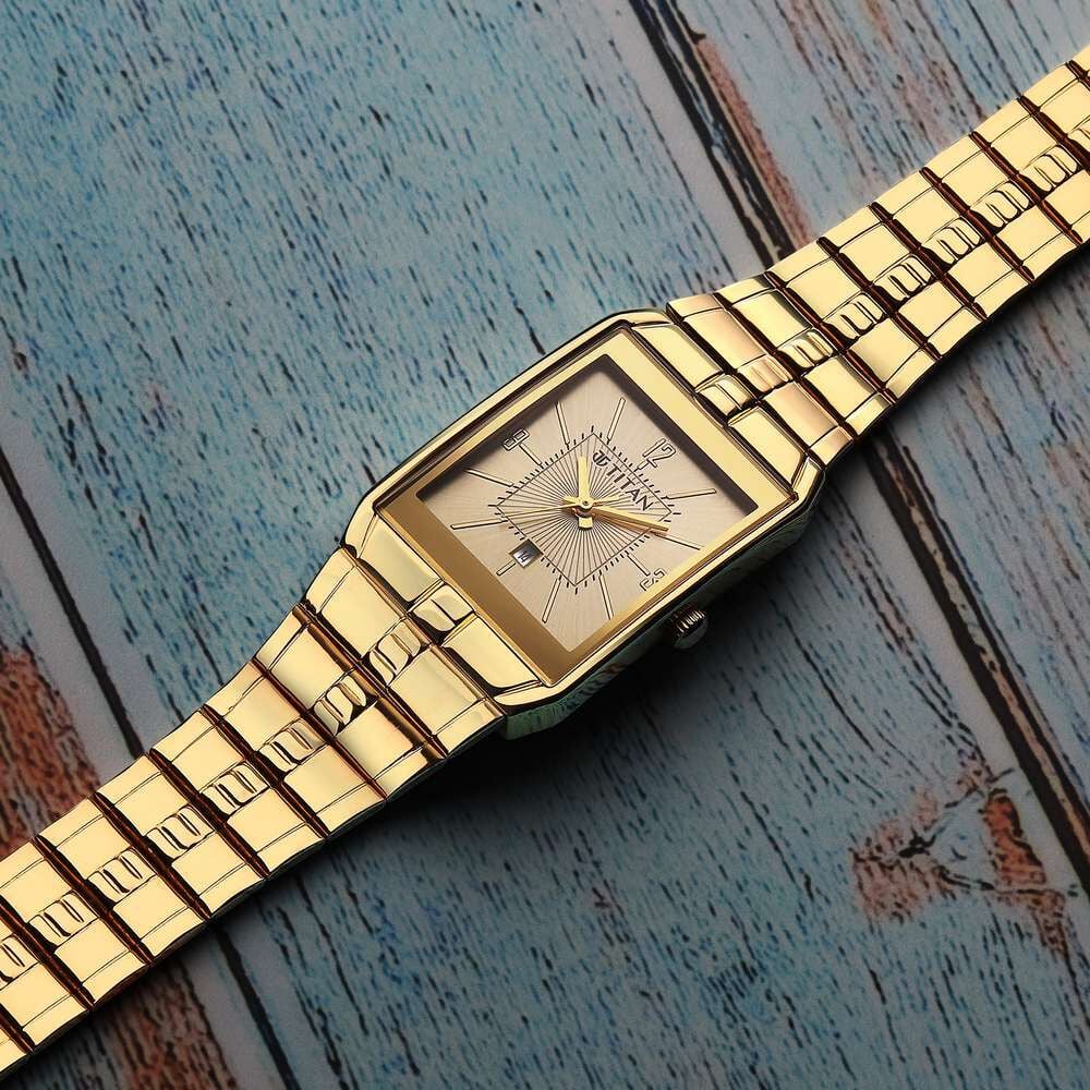 Buy Online Titan Karishma Analog Champagne Dial Watch for Men