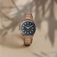 Fastrack Vyb Limitless Quartz Analog Blue Dial Metal Strap Watch For Guys