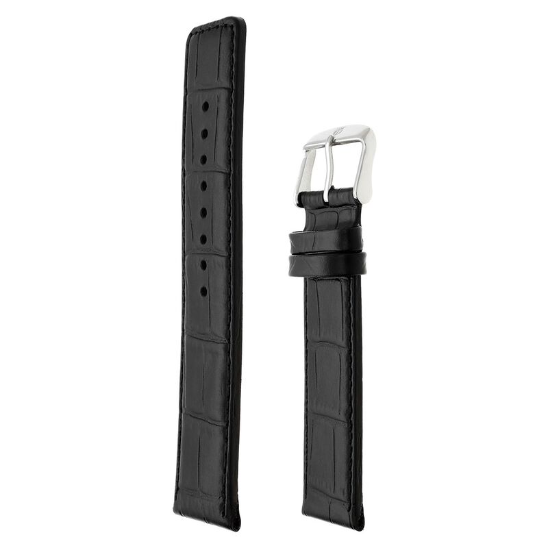 Buy Online 22 mm Black Genuine Leather Straps for Men nf1510275022s Titan