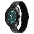 Fastrack Oceanyx Quartz Analog with Date Green Dial Black Strap Watch For Guys - image number 4