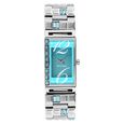Titan Quartz Analog Black Dial Stainless Steel Strap Watch for Women