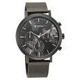 Titan Quartz Analog with Day and Date Black Dial Stainless Steel Strap Watch for Men - image number 0