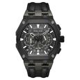 Police Multifunction Black Dial Leather Strap Watch For Men - image number 1