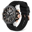 Police Quartz Analog Grey Dial Silicone Strap Watch for Men - image number 1