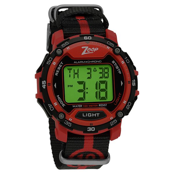 Zoop Digital Watch with Digital Dial & Two Toned Strap for Boys Kids, from House of Titan - image number 1