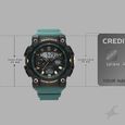Fastrack StreetStyle Quartz Analog Digital Green Dial Green Polyether Strap Watch For Guys - image number 3
