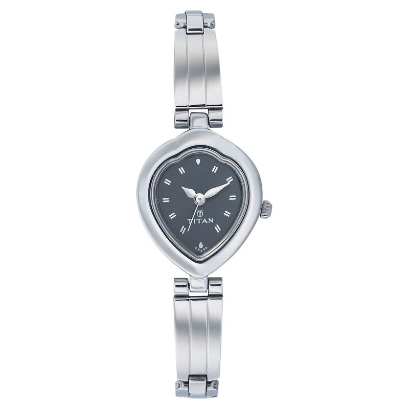 Titan Quartz Analog Black Dial Watch for Women