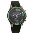 Fastrack Wild Quartz Chronograph Two Toned Dial Black Silicone Strap Watch For Guys - image number 4