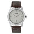 Sonata Quartz Analog Silver Dial Leather Strap Watch for Men - image number 0